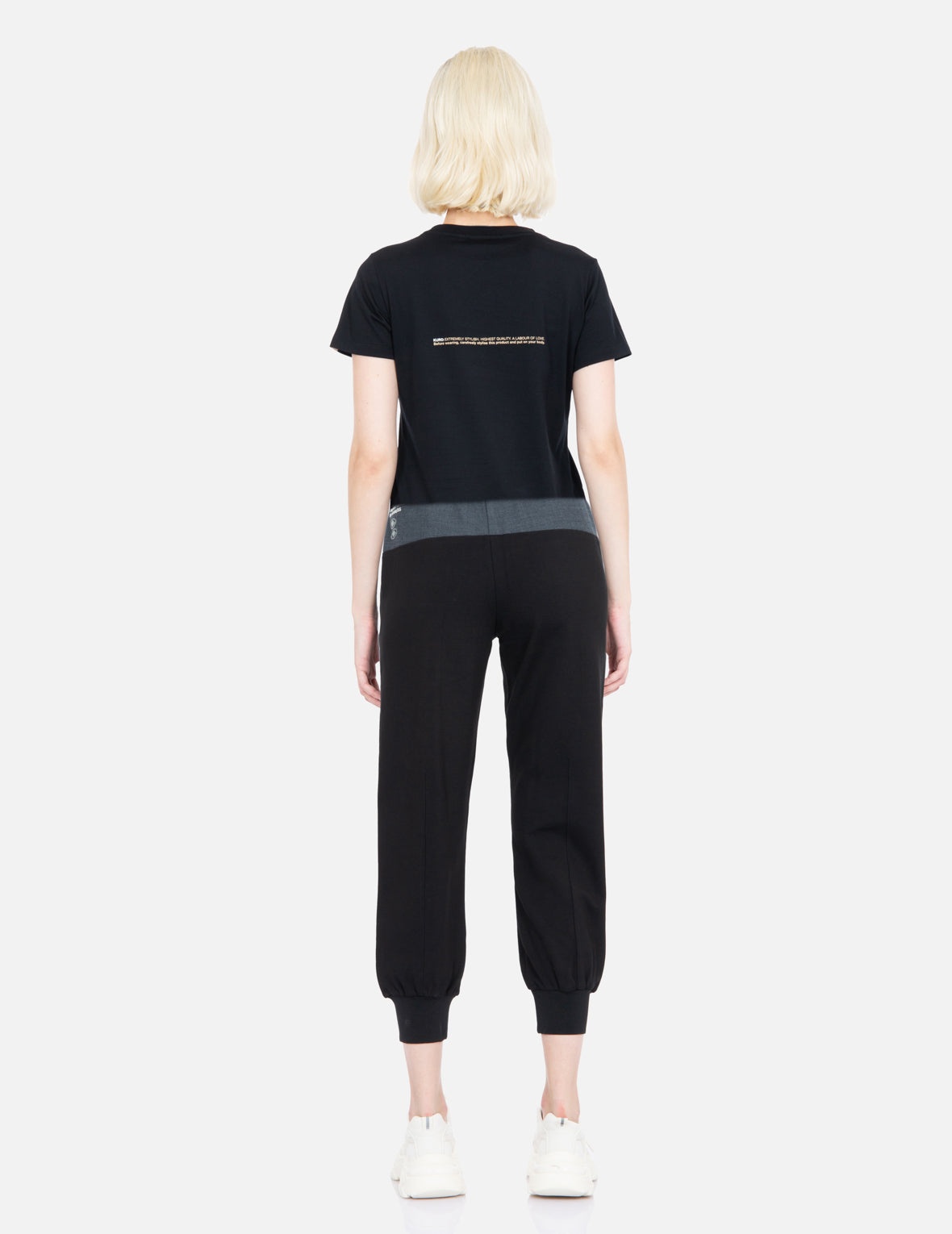 Contrasting Panel Sweatpants - 6
