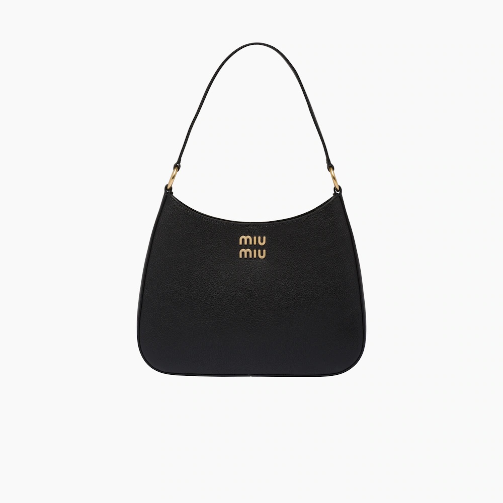 Madras leather shoulder bag - 1