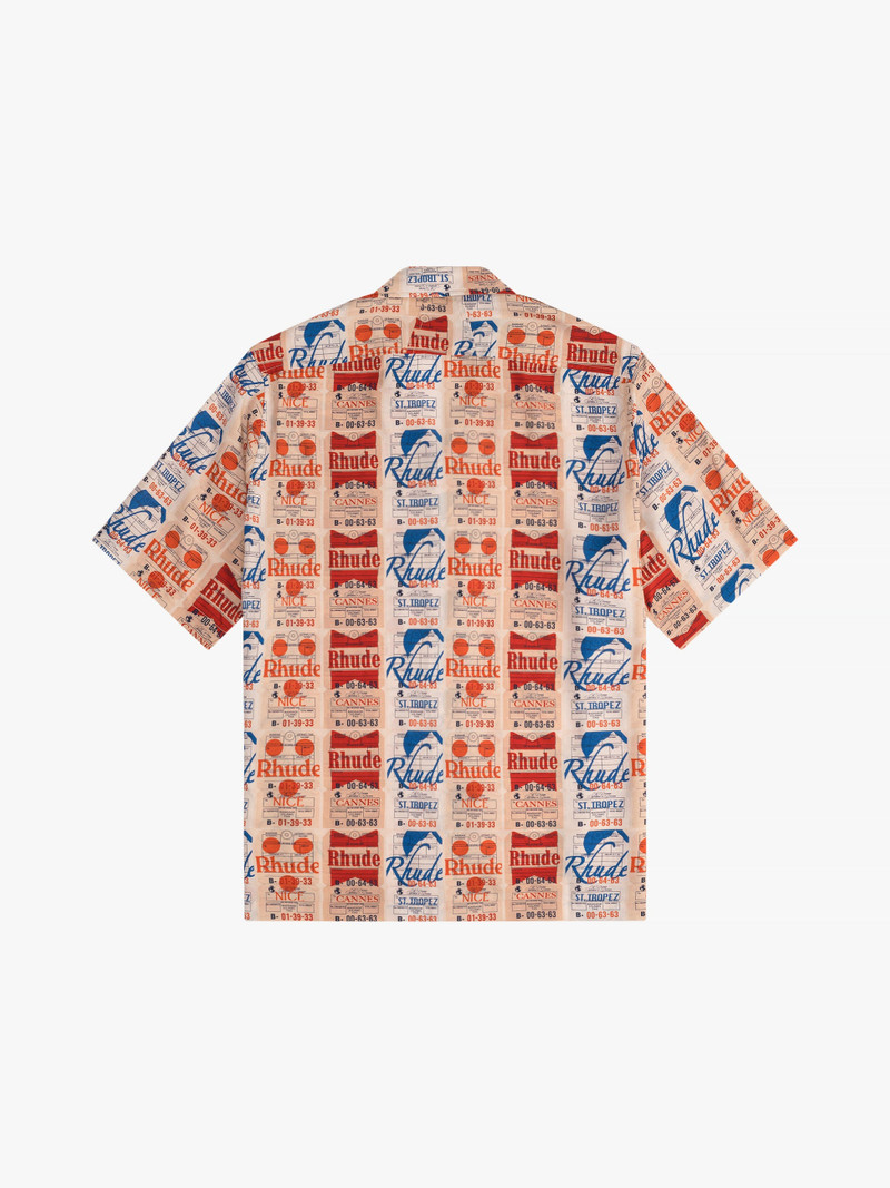 Rhude VOYAGE DE RHUDE SILK SHIRT outlook