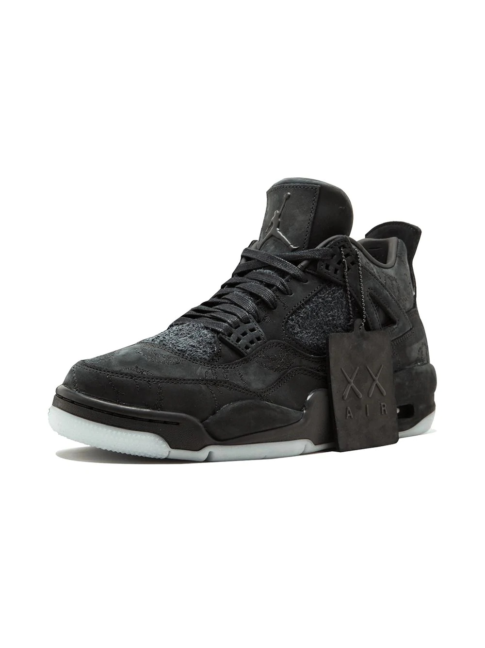 x Kaws Air Jordan 4 Retro "Black" sneakers - 4