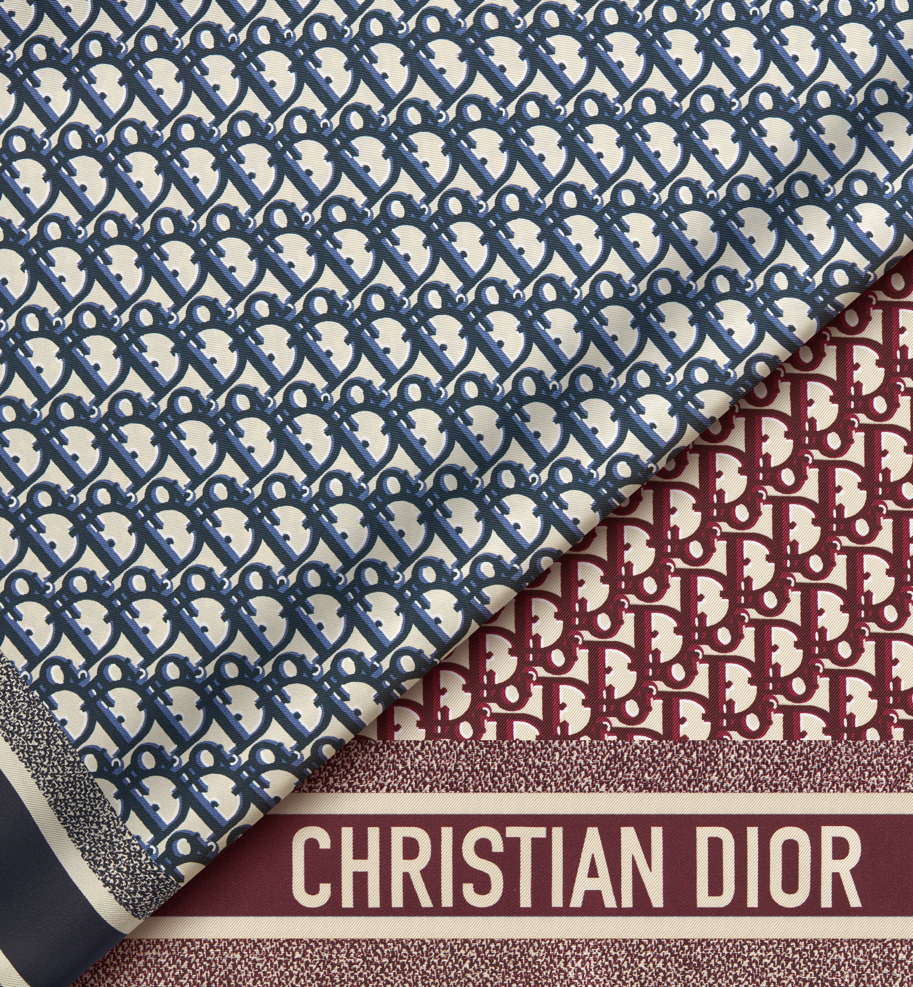 Dior Oblique Diortwin 90 Square Scarf - 5