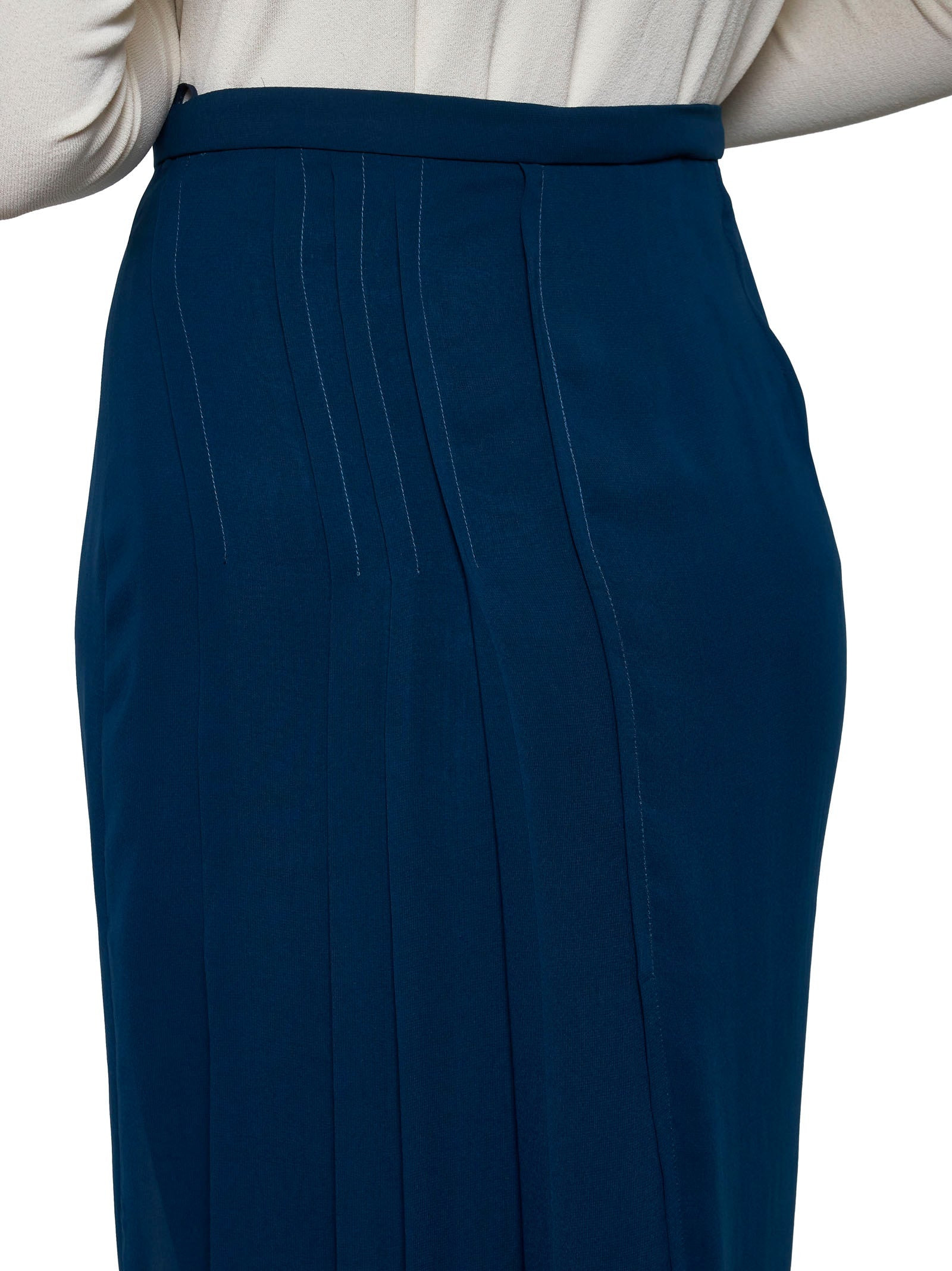 Gucci Women Double Layer Midi Skirt - 5