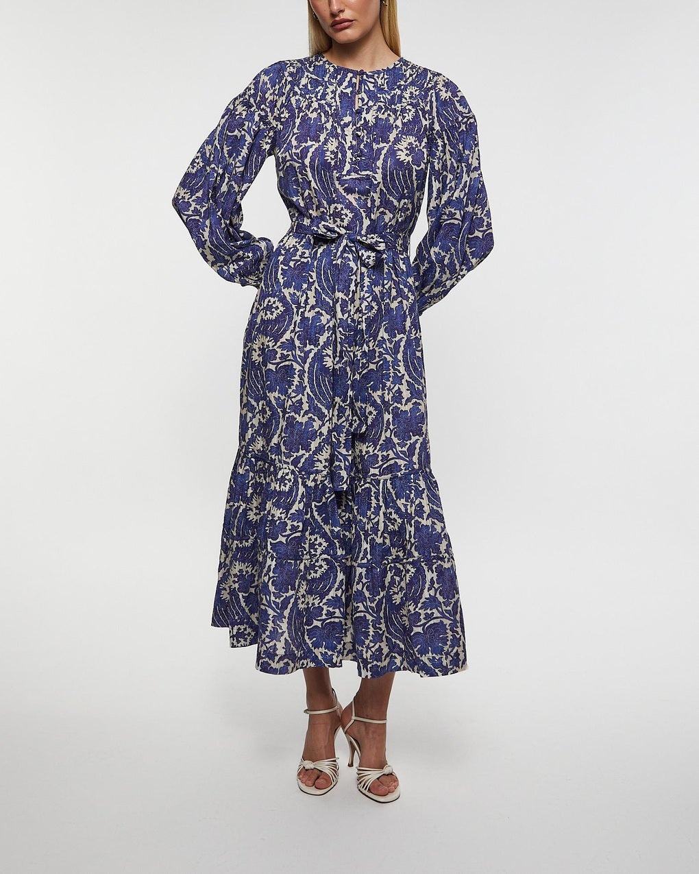 Dress Seraphina Long Sleeve  Blue - 3
