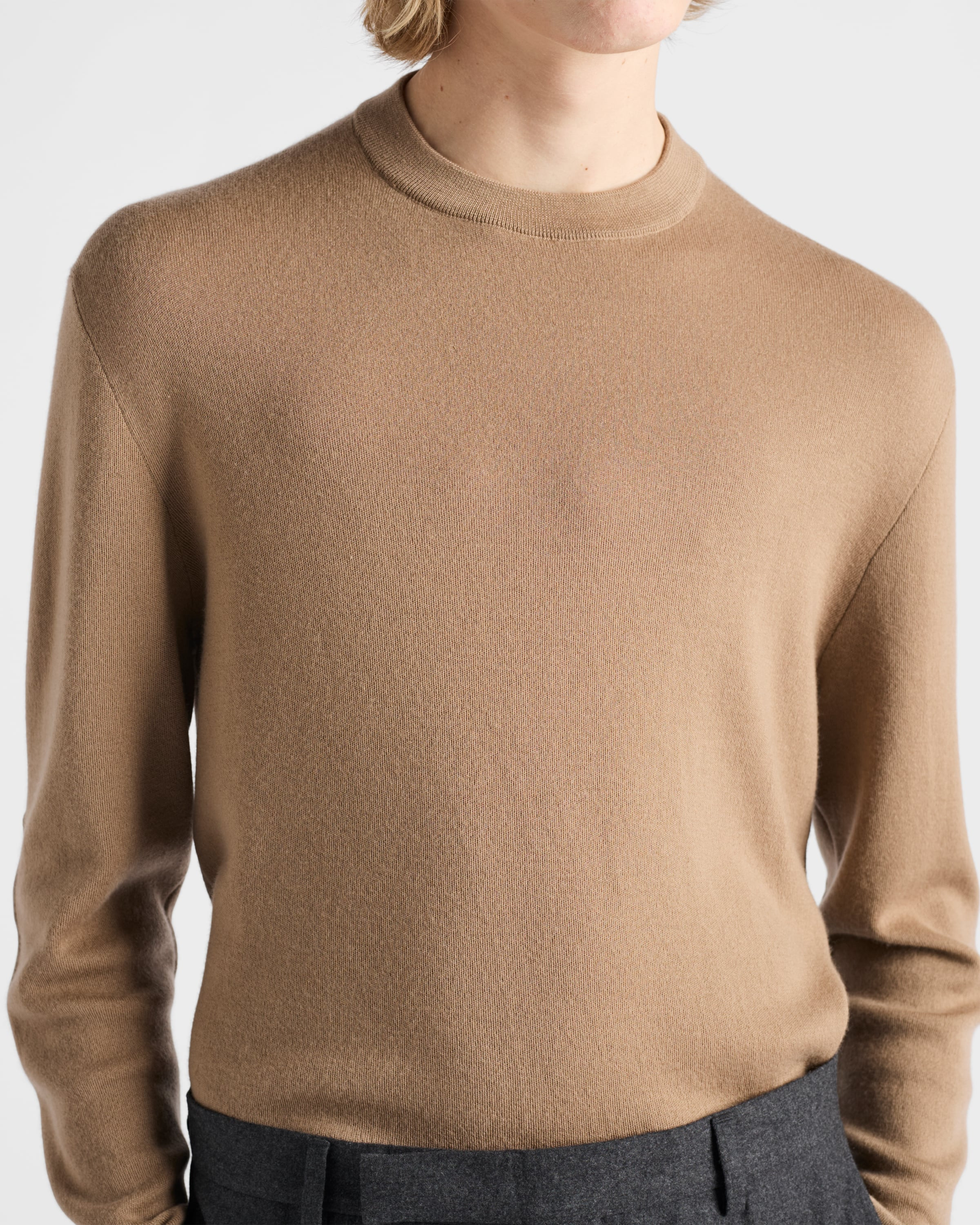 Cashmere crew-neck sweater - 6