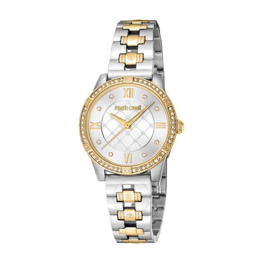 Roberto Cavalli Fashion Watch Quartz Silver Dial Ladies Watch RC5L032M0085 - 1