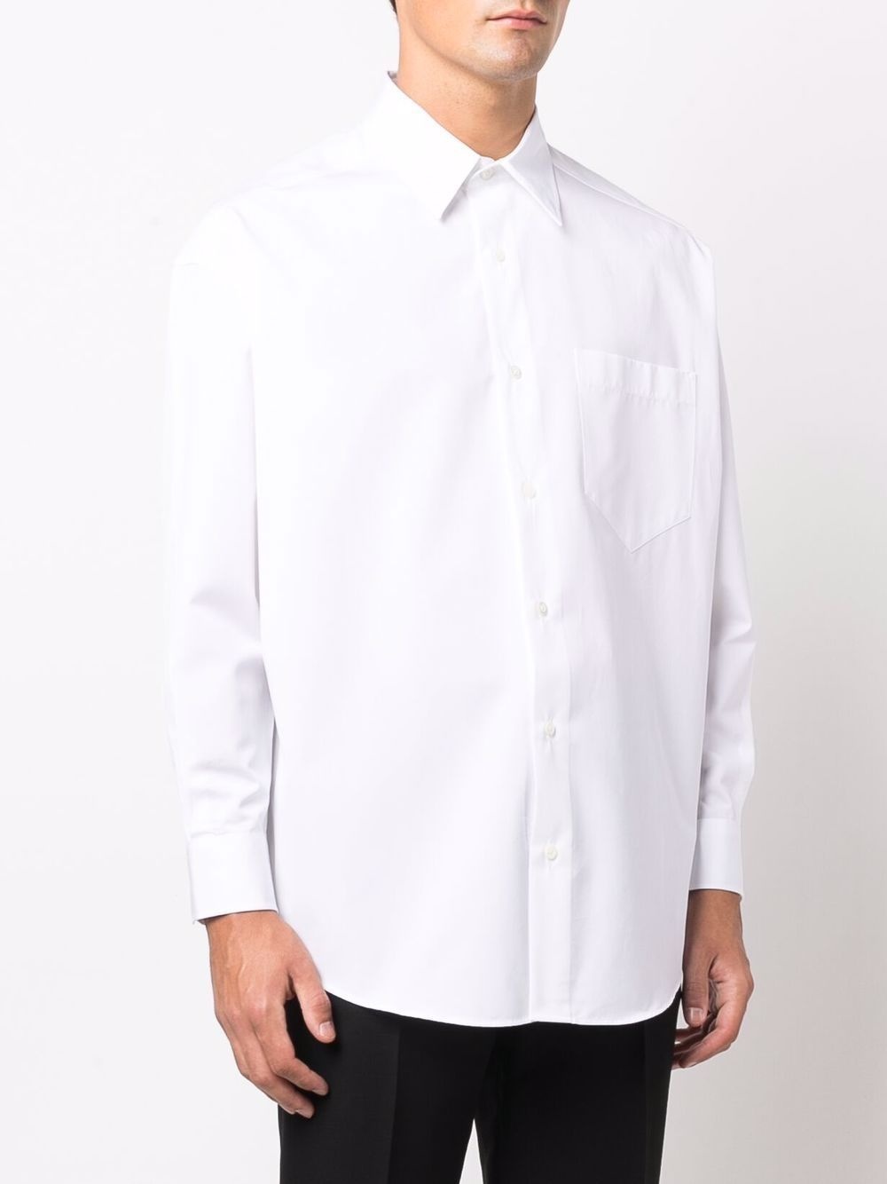 oversized button-up shirt - 3