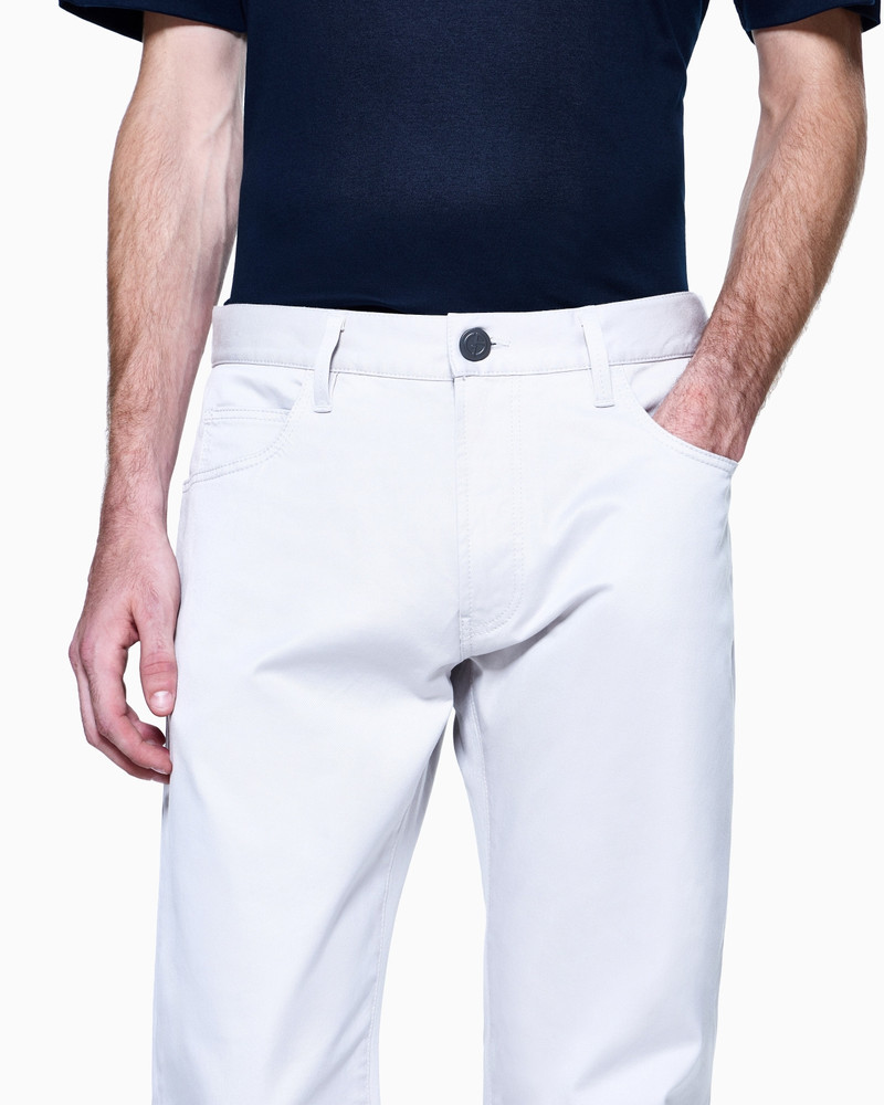 STRETCH-COTTON, REGULAR-FIT, FIVE-POCKET TROUSERS 5