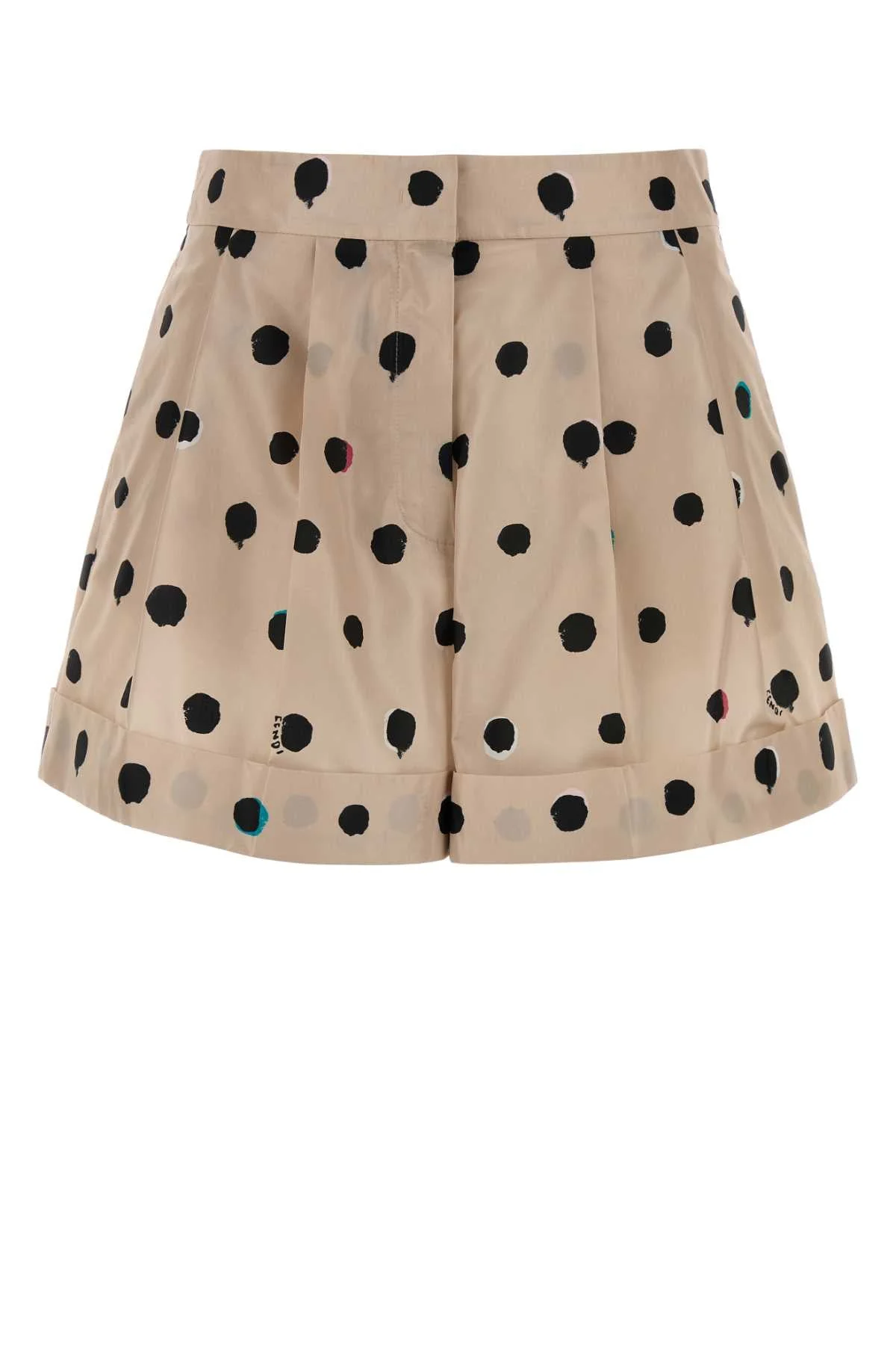 Fendi Women Printed Taffeta Shorts - 1