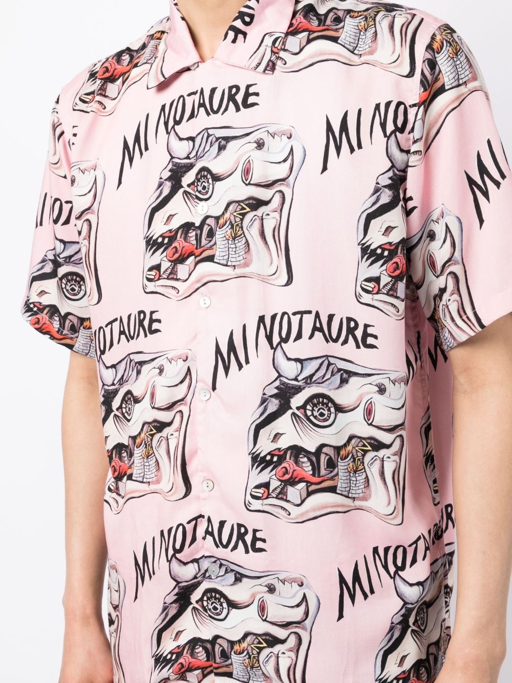 "Minotaure" short-sleeve shirt - 5
