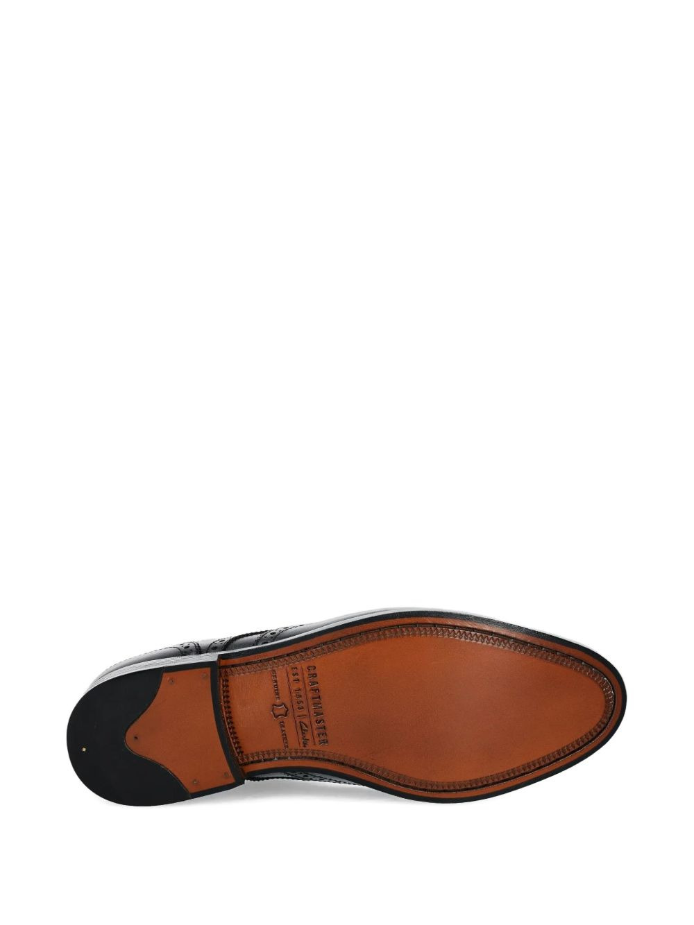 leather wingtip brogue oxford shoes - 5