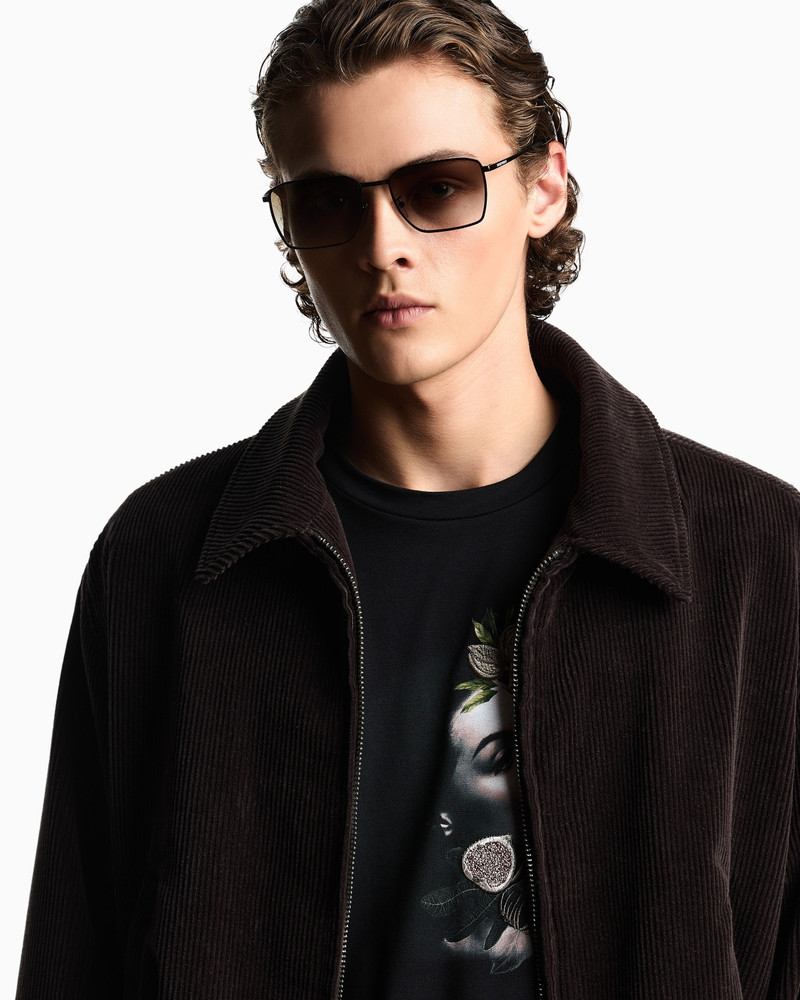 EMPORIO ARMANI MEN’S SQUARE SUNGLASSES outlook