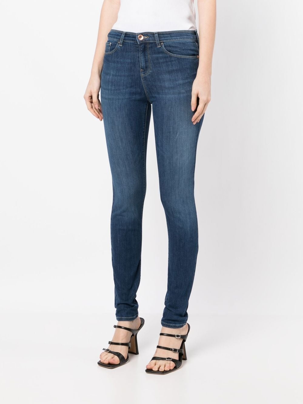 skinny-cut leg jeans - 3