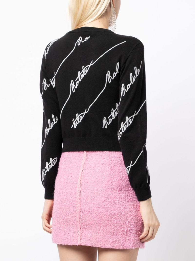 sequin-embellished cardigan 4