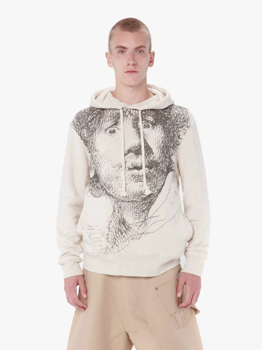 REMBRANDT PRINT HOODIE - 2