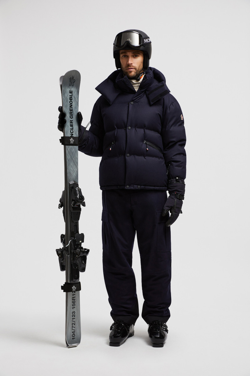 Moncler Grenoble Krun Wool Short Down Jacket outlook