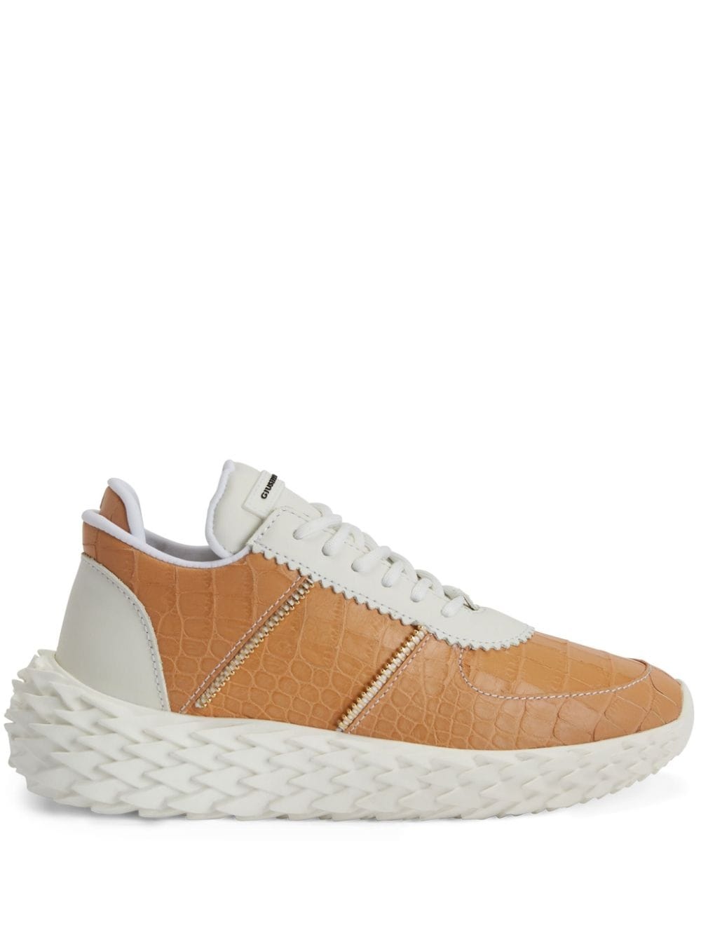 Urchin crocodile-print sneakers - 1