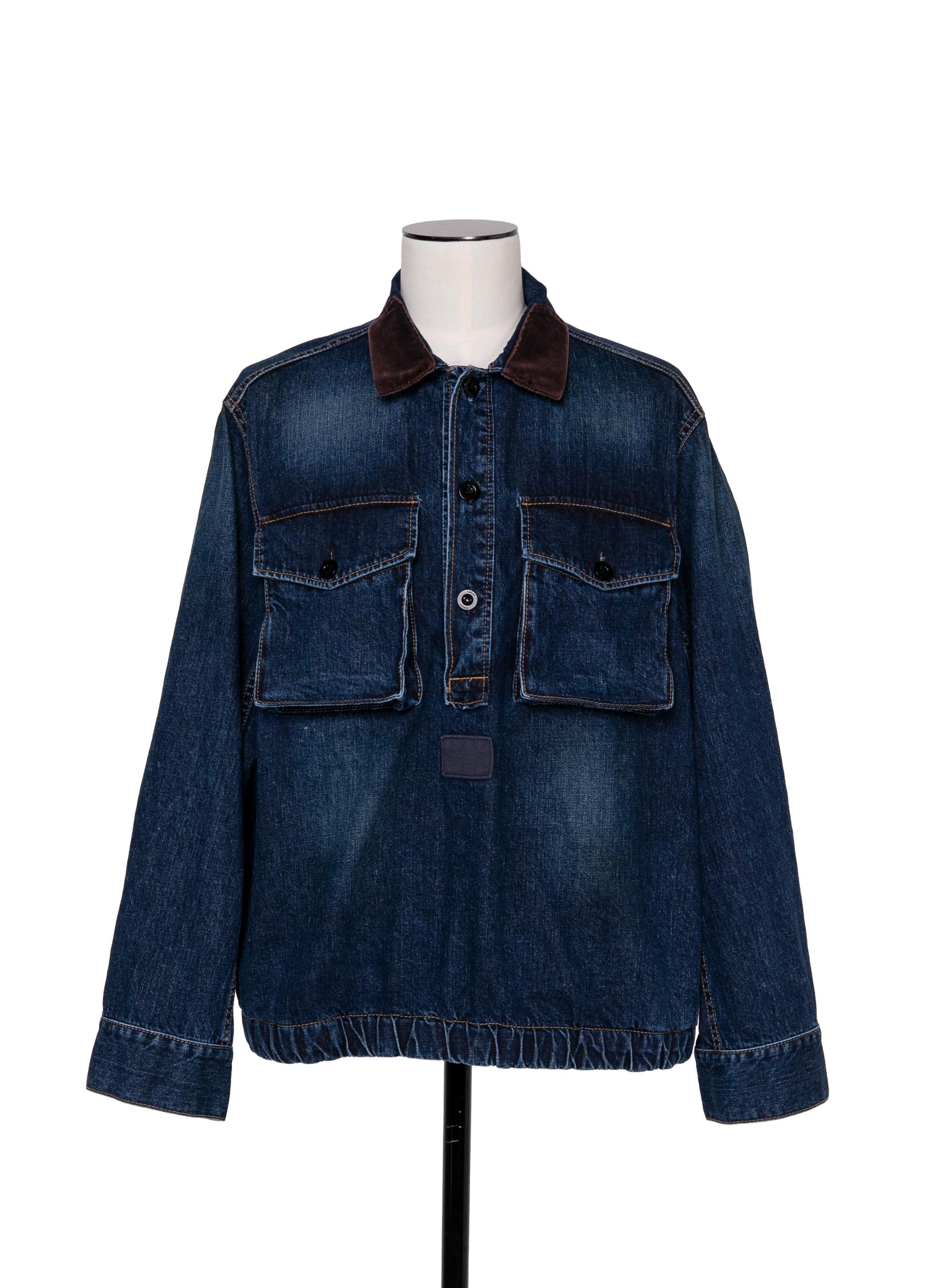 Denim Pullover - 1