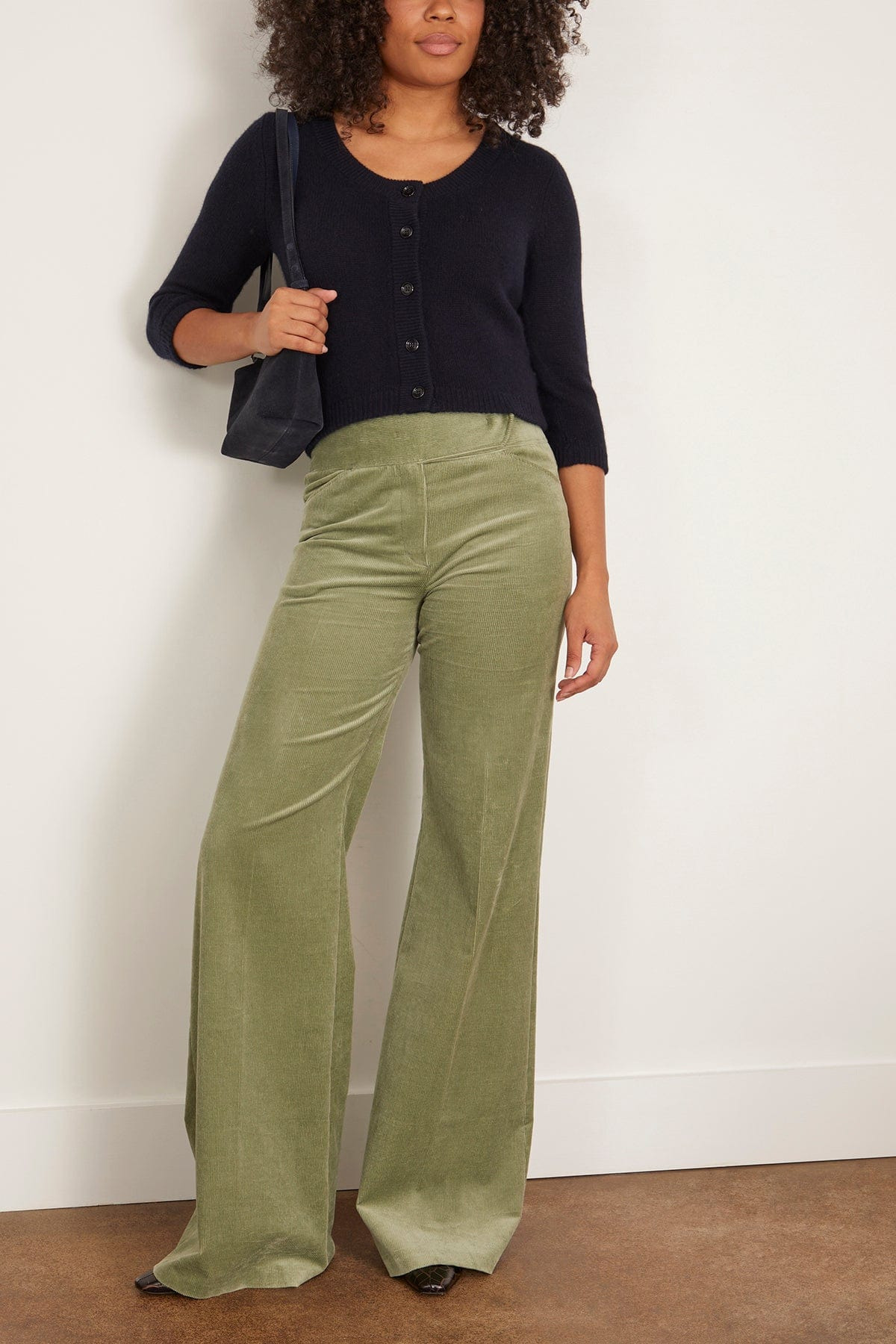 Twisted Structure Pant in Mistletoe - 2