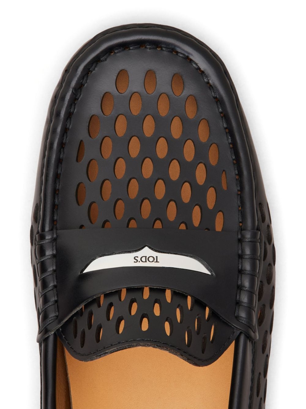 perforated loafers - 5