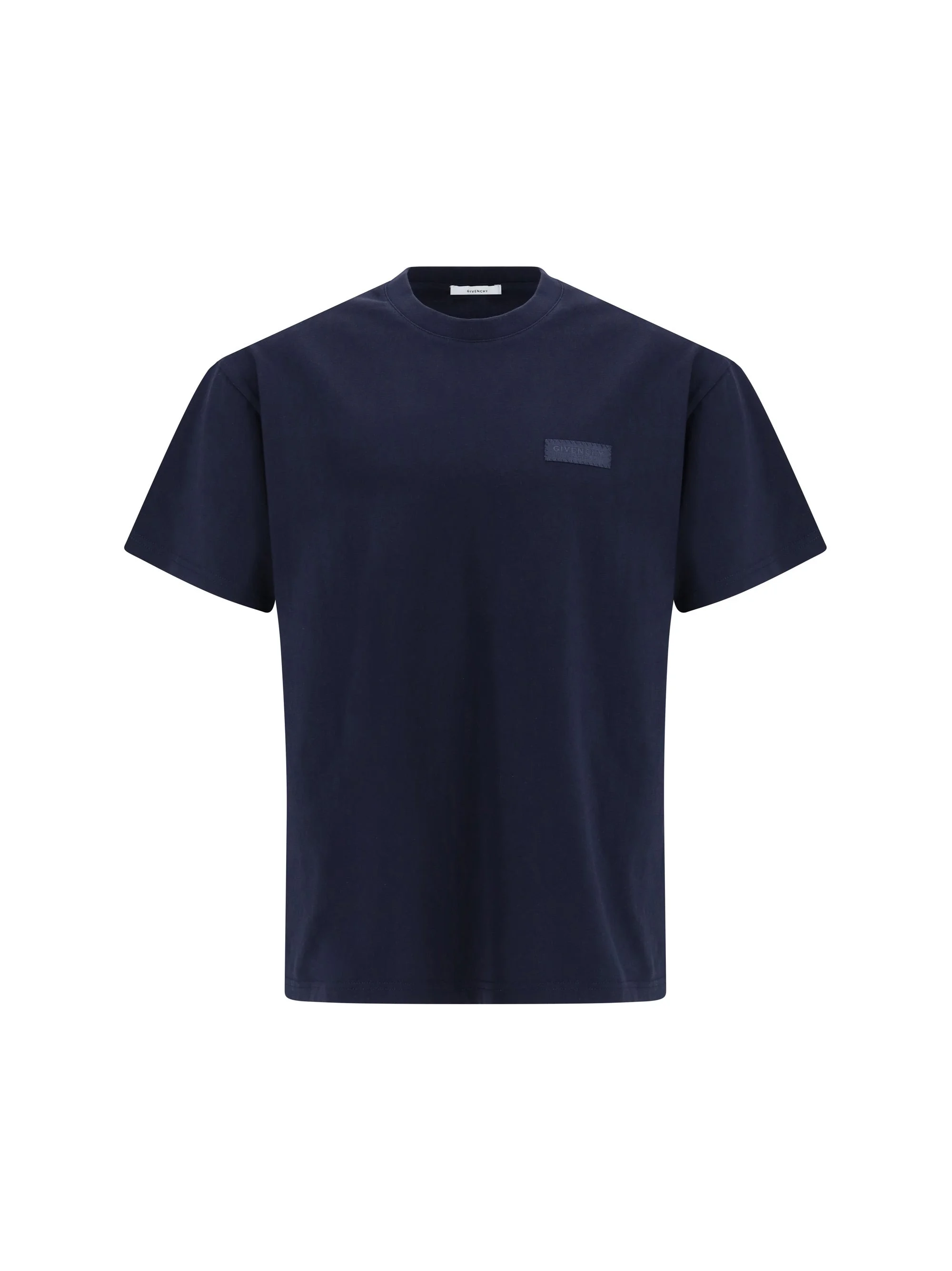Givenchy Cotton T-shirt With Logo Patch - 1
