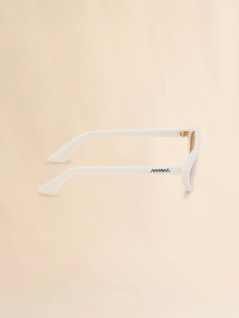 CREAM ACETATE TIKBARRI SUNGLASSES - 4