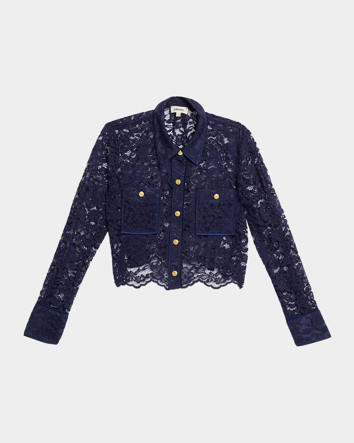 Roelle Floral Lace Blouse - 1
