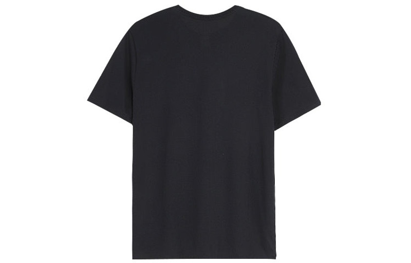 Jordan Air Jordan Logo Sports Round Collar Short Sleeves Tee 'Black' 840395-010 outlook