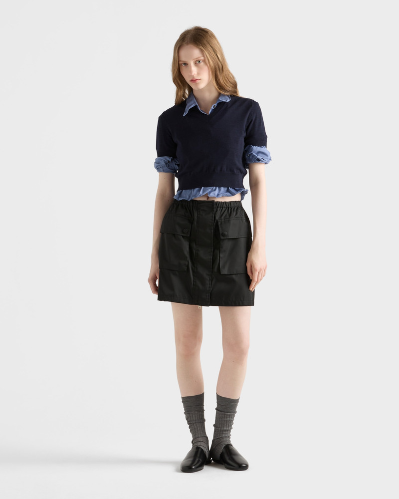 Prada Re-Nylon miniskirt outlook