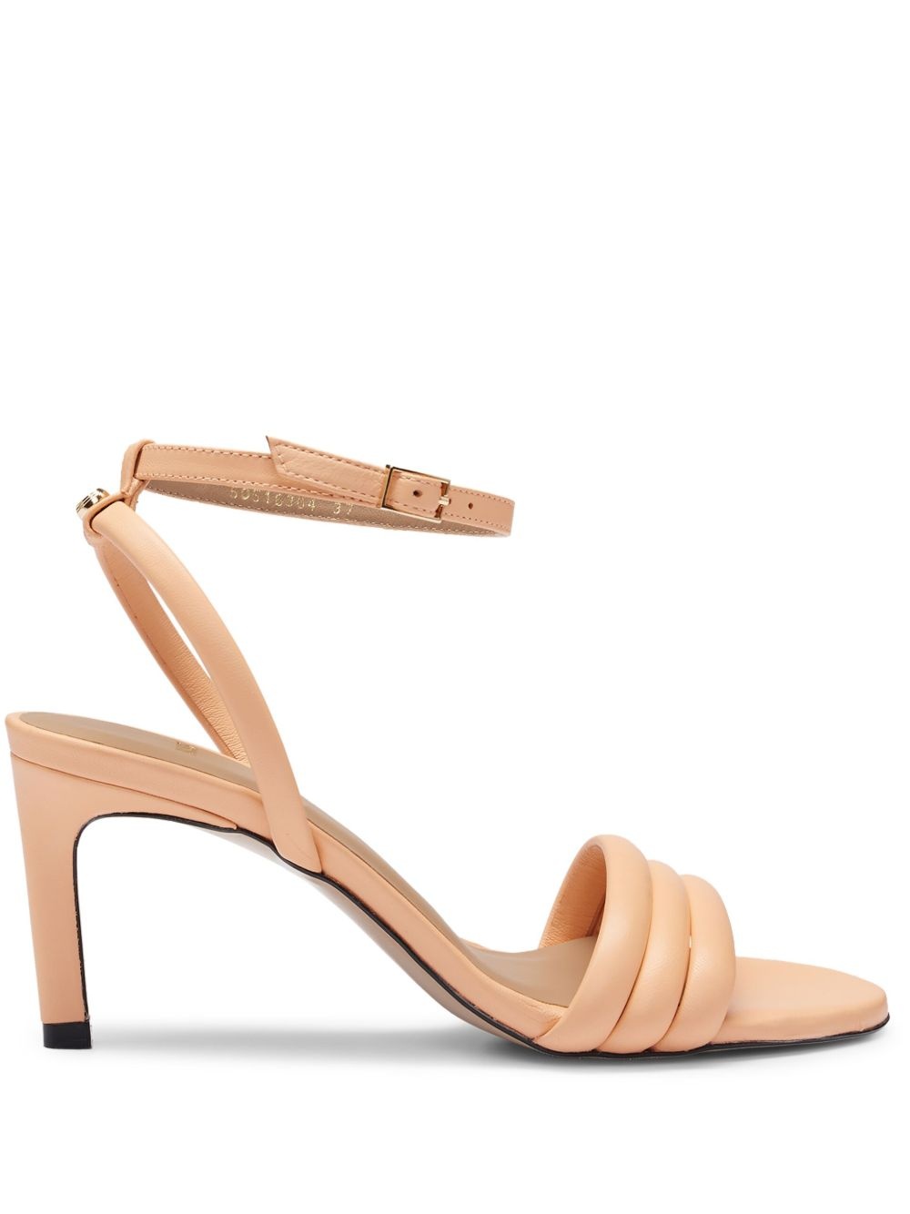 70mm padded leather sandals - 1