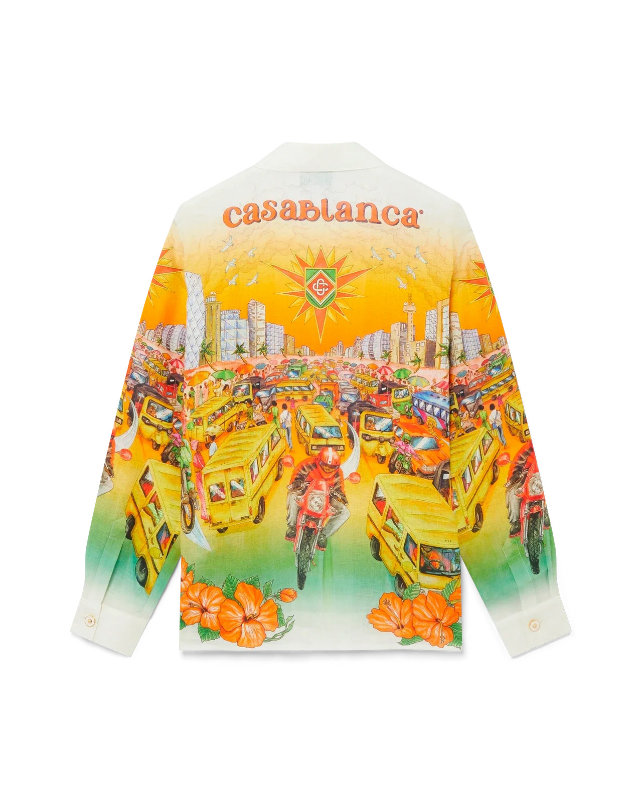 Traffic Linen Shirt | Casablanca Paris - 2