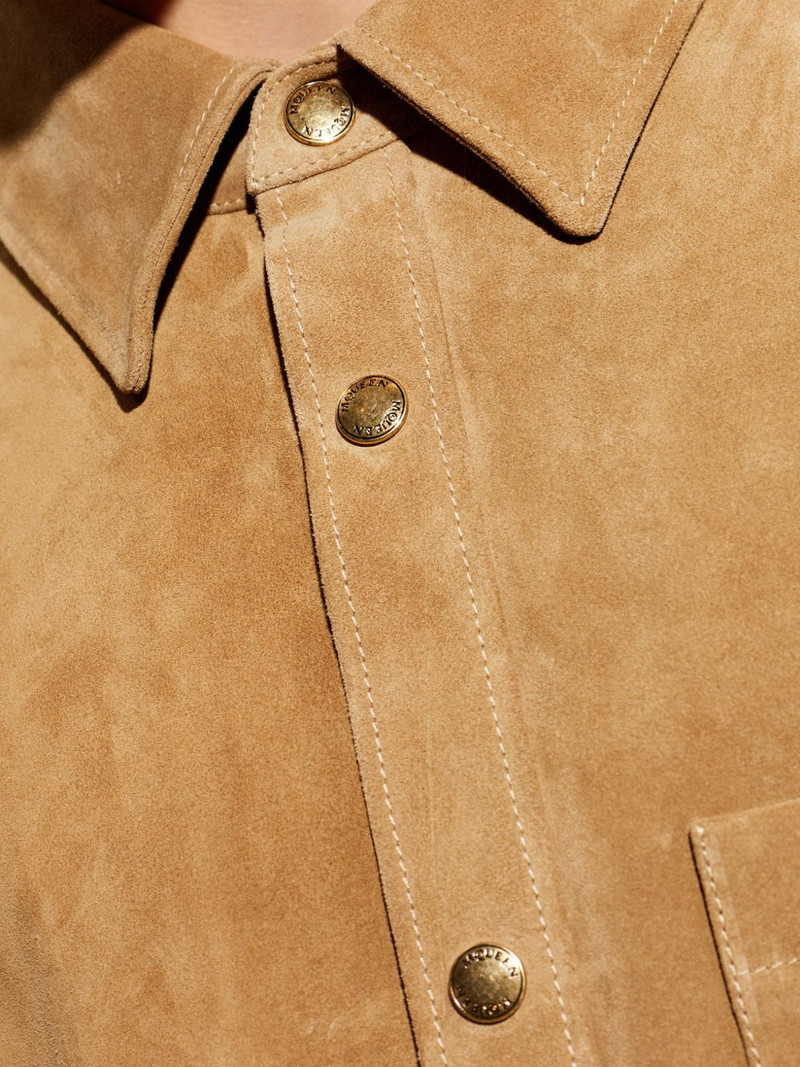 button leather shirt 5