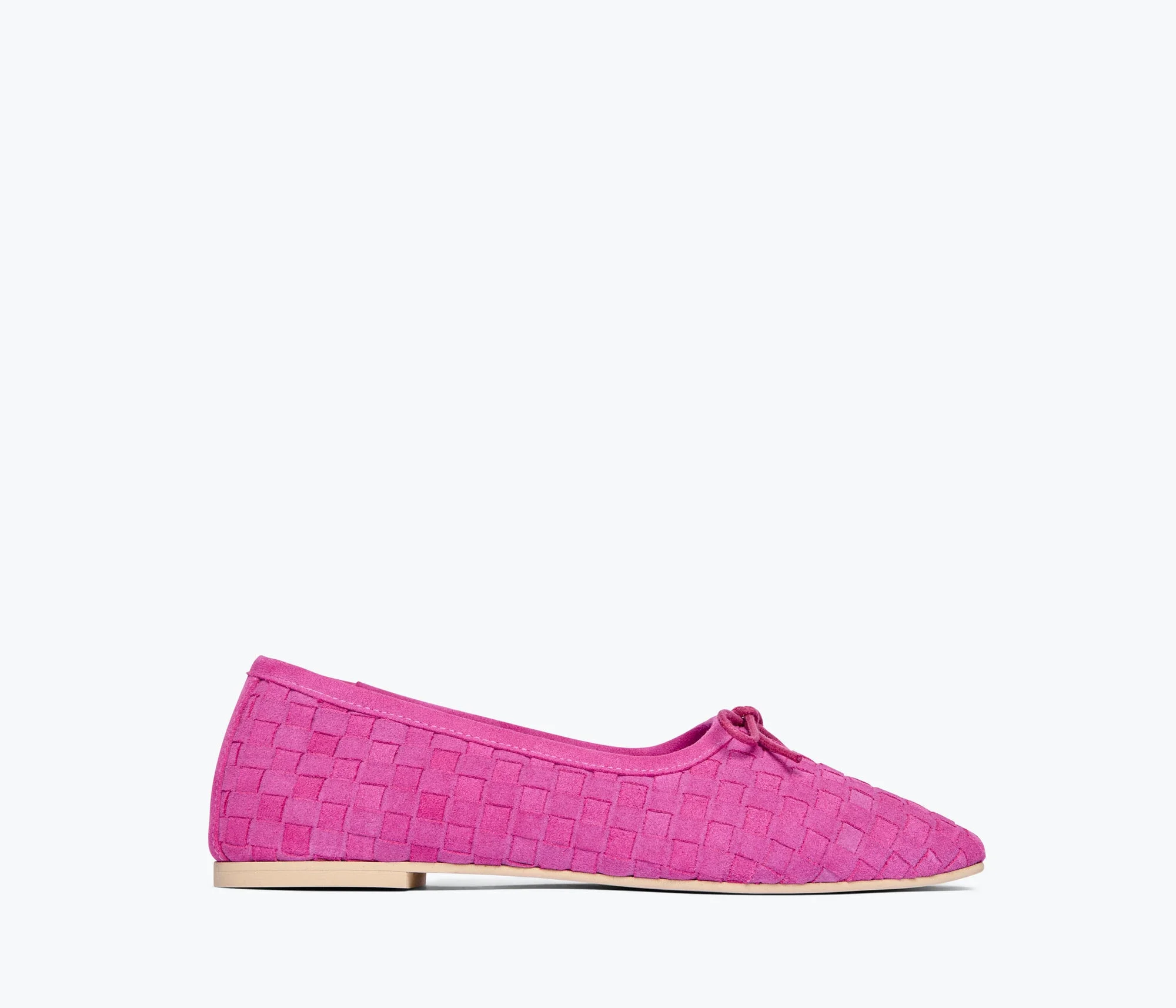 JADA SQUARE TOE BALLET FLAT - 1