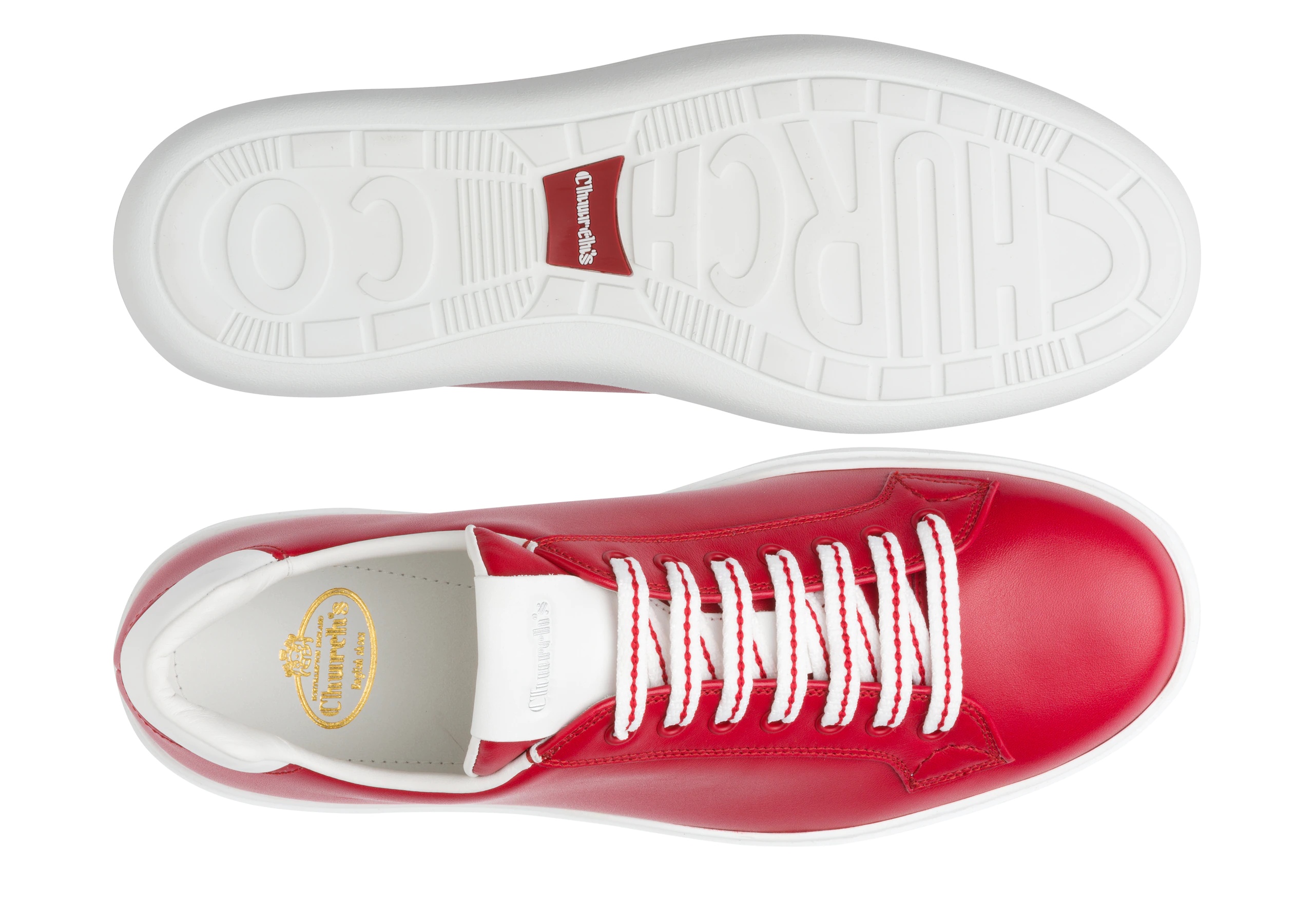 Boland plus 2
Calf Leather Classic Sneaker Red - 3