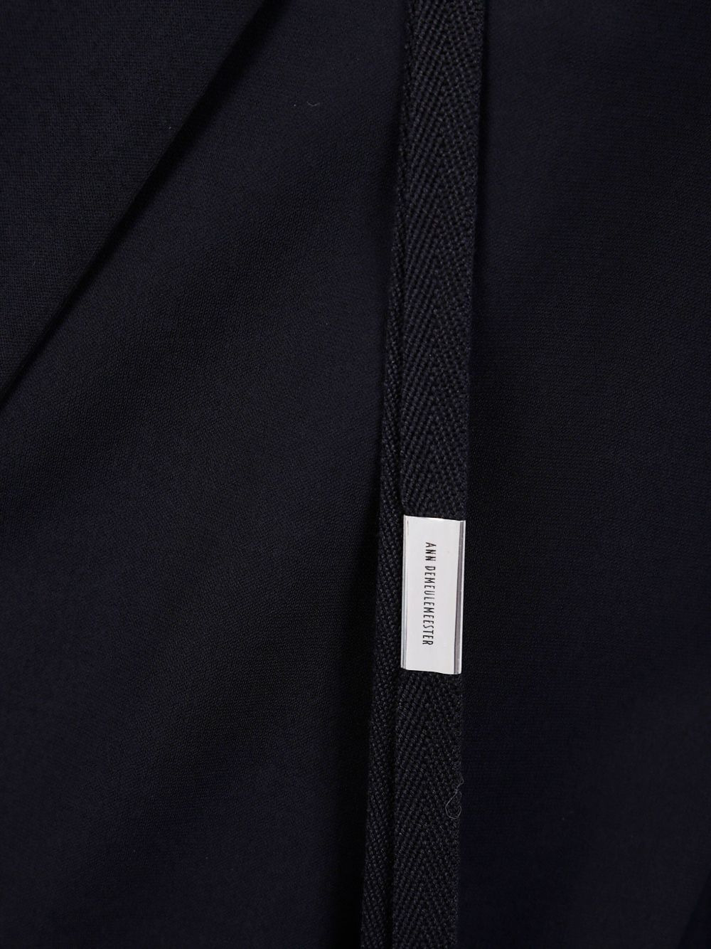wrap-tie long-sleeves blazer - 3