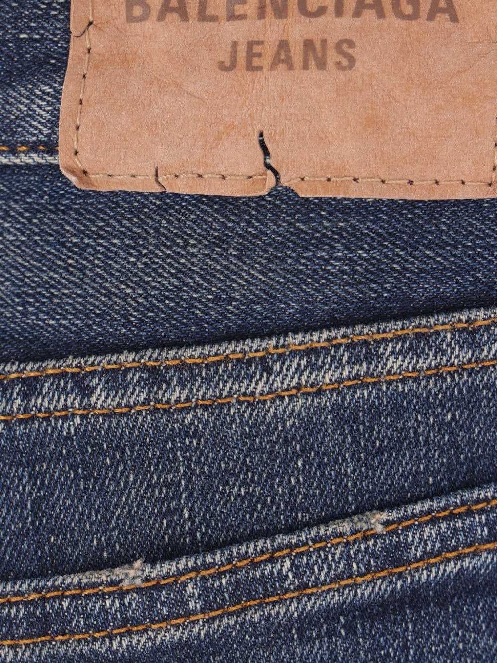 frayed-hem jeans - 4