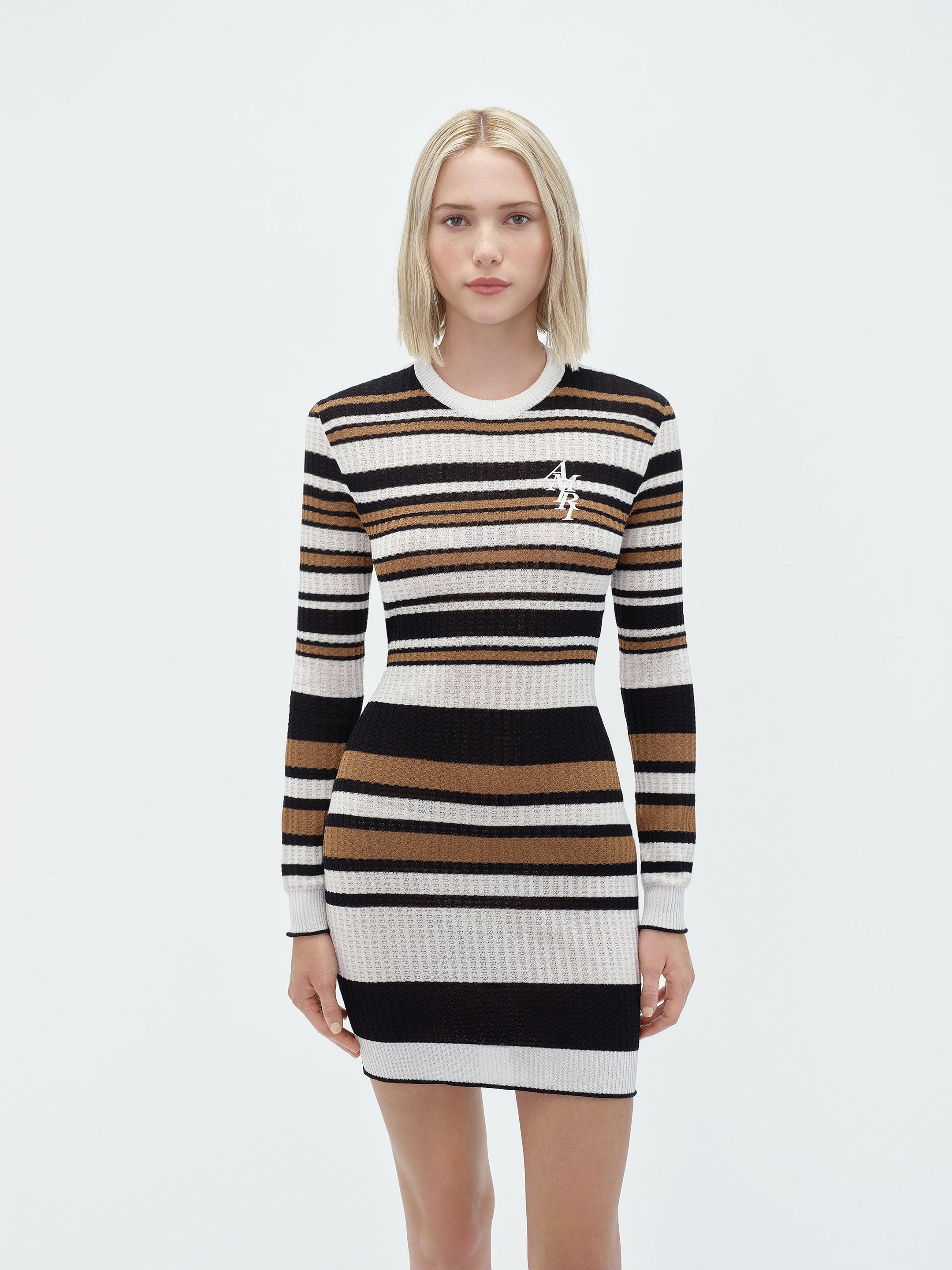 VERTICAL AMIRI STRIPED DRESS - 3