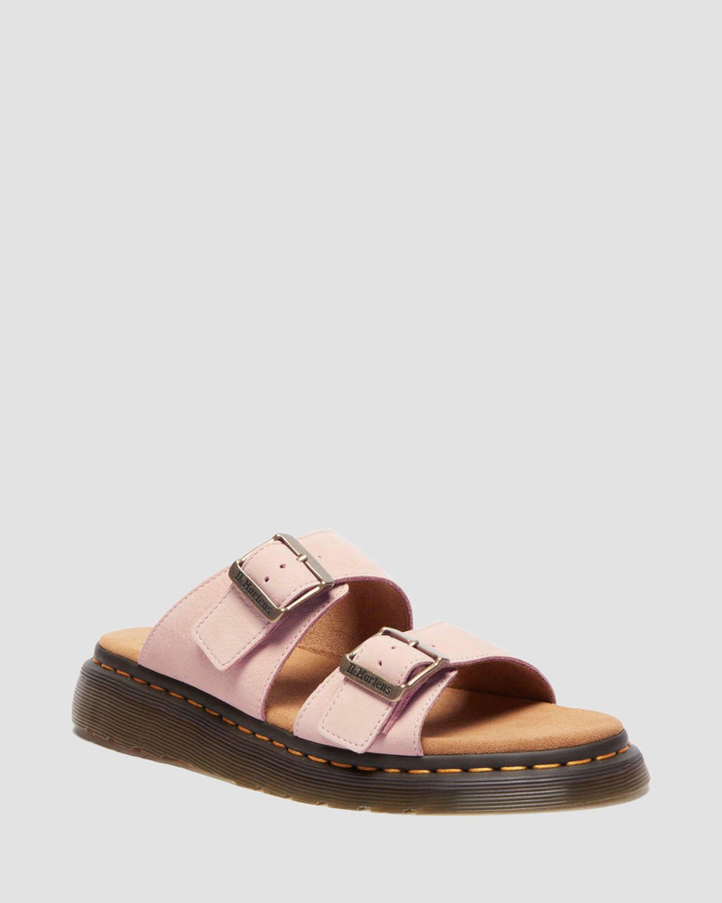 Josef Nubuck Leather Slide Sandals 5