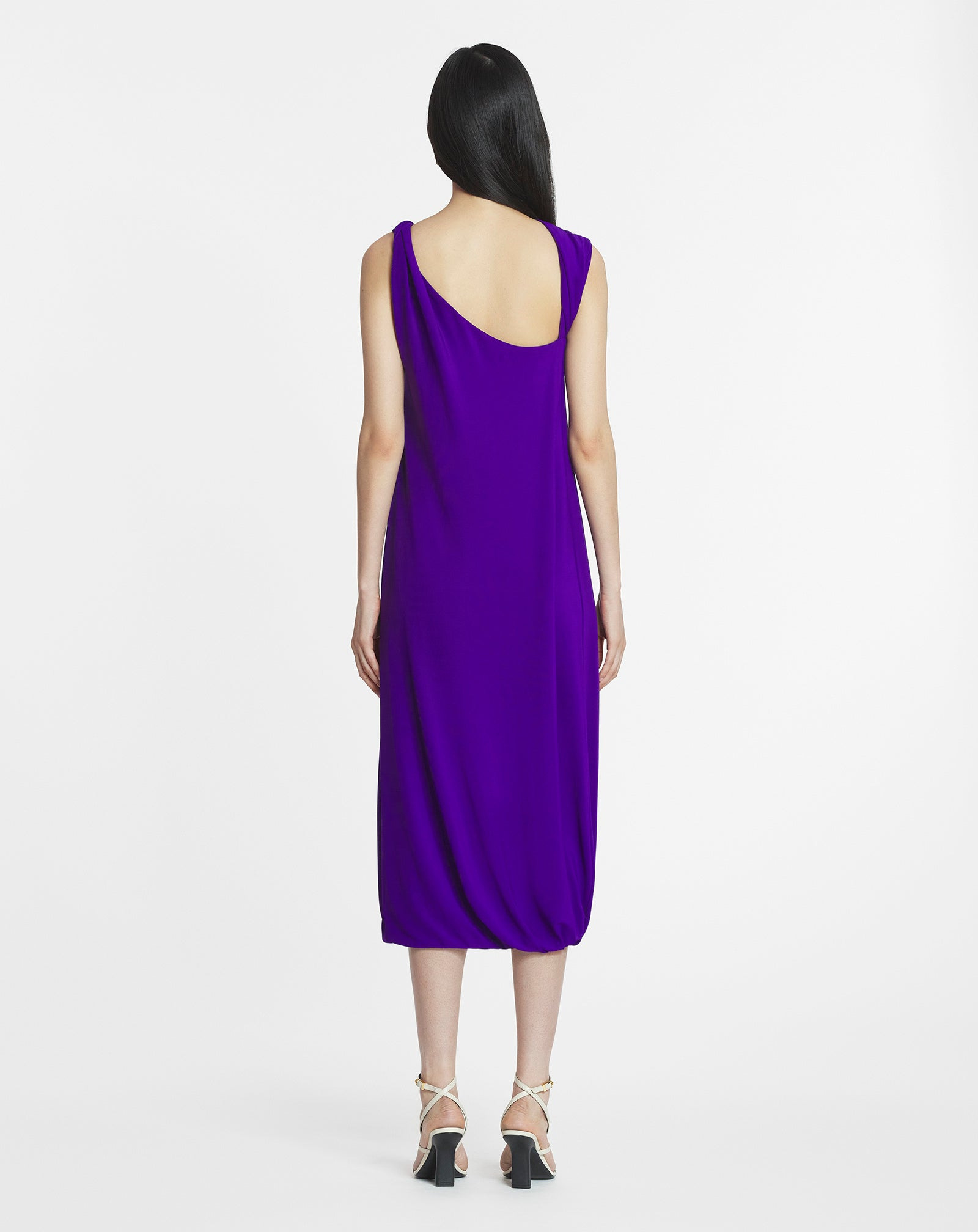 BRAIDED JERSEY DRESS - 4