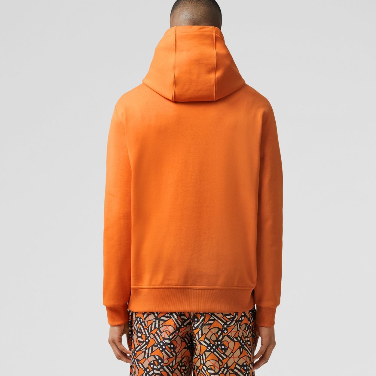 Logo Appliqué Cotton Hoodie - 4