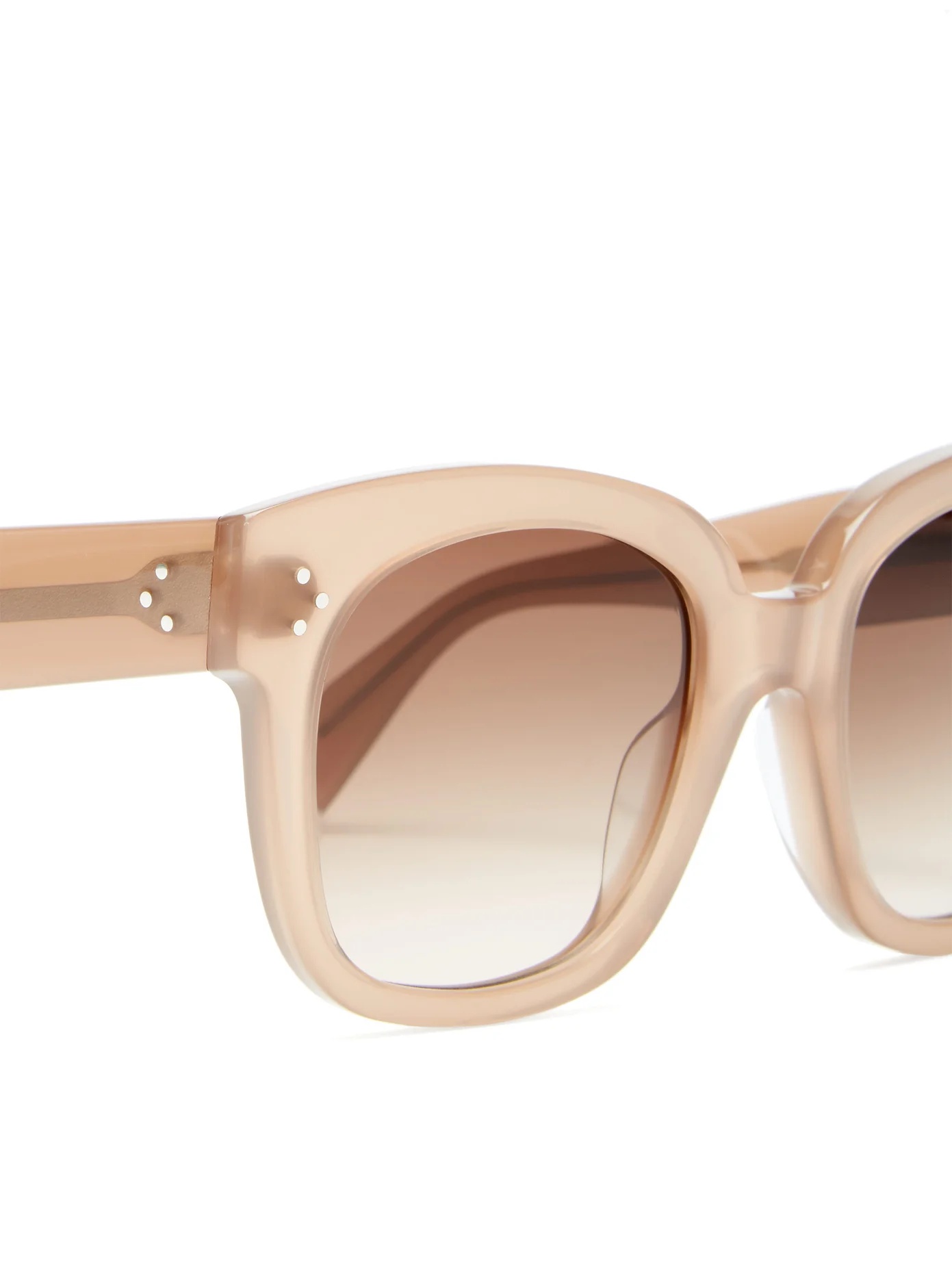 Oversized round acetate sunglasses - 6