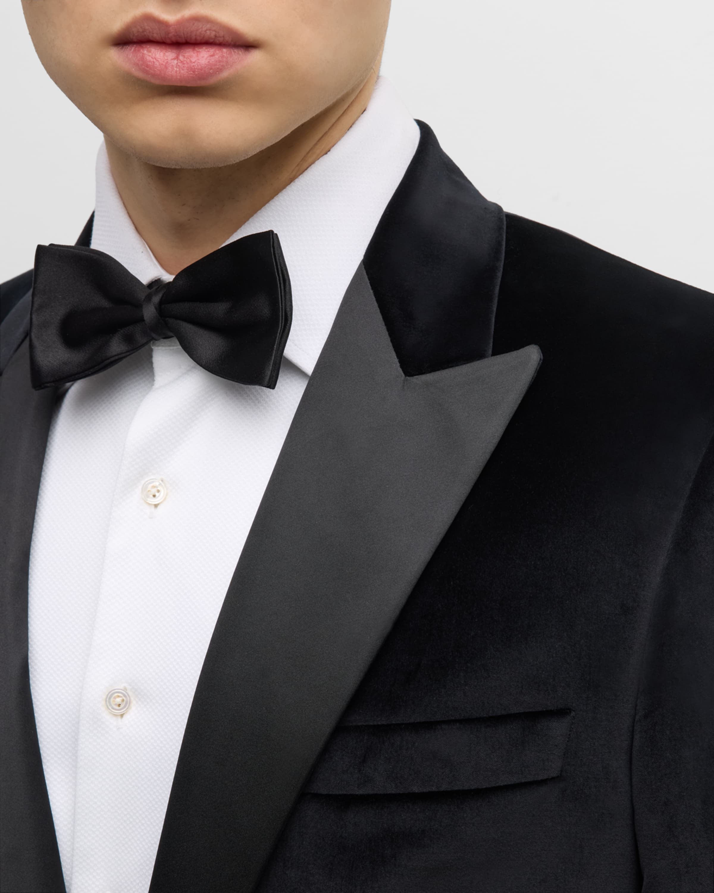 Men's Velvet Tuxedo Suit - 2