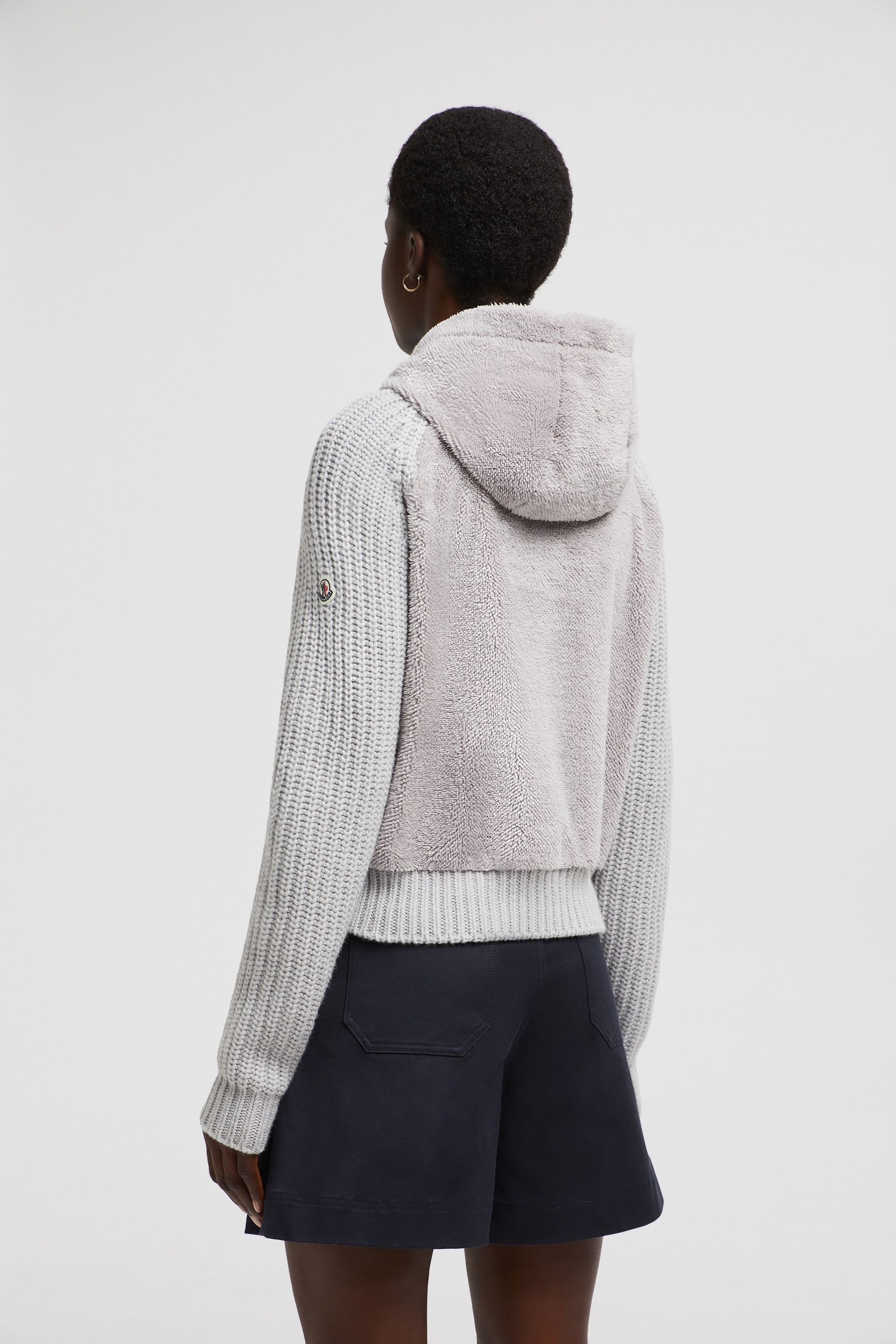 【MONCLER】PADDED WOOL ZIP-UP HOODIE ダウン ニット フーディ Men's Padded Wool Zip-Up Hoodie – Snowsport