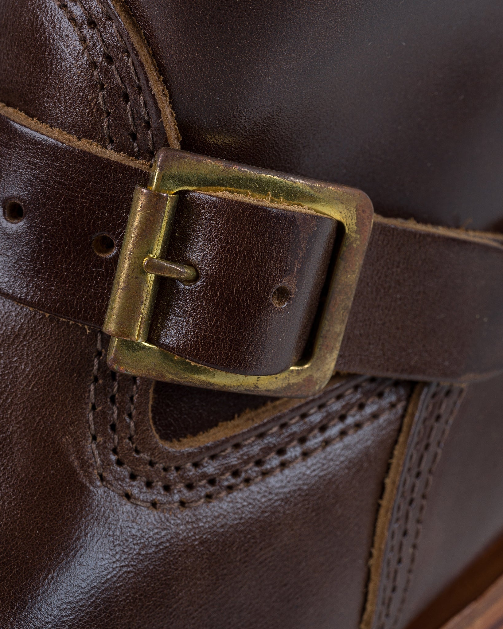 WESCO-MRLOU-BRN Wesco® - 10" Horsehide  Engineer Boot - Brown. The "Mister Lou" - 6