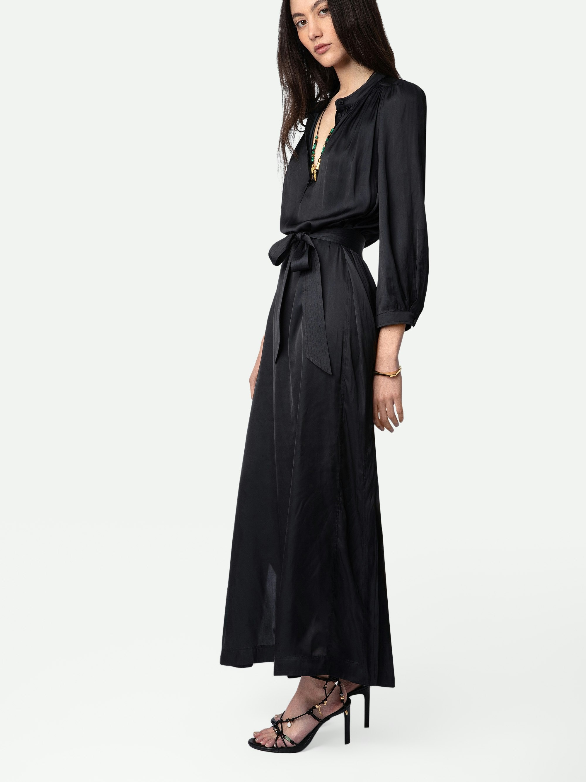 Ritchil Satin Dress - 3