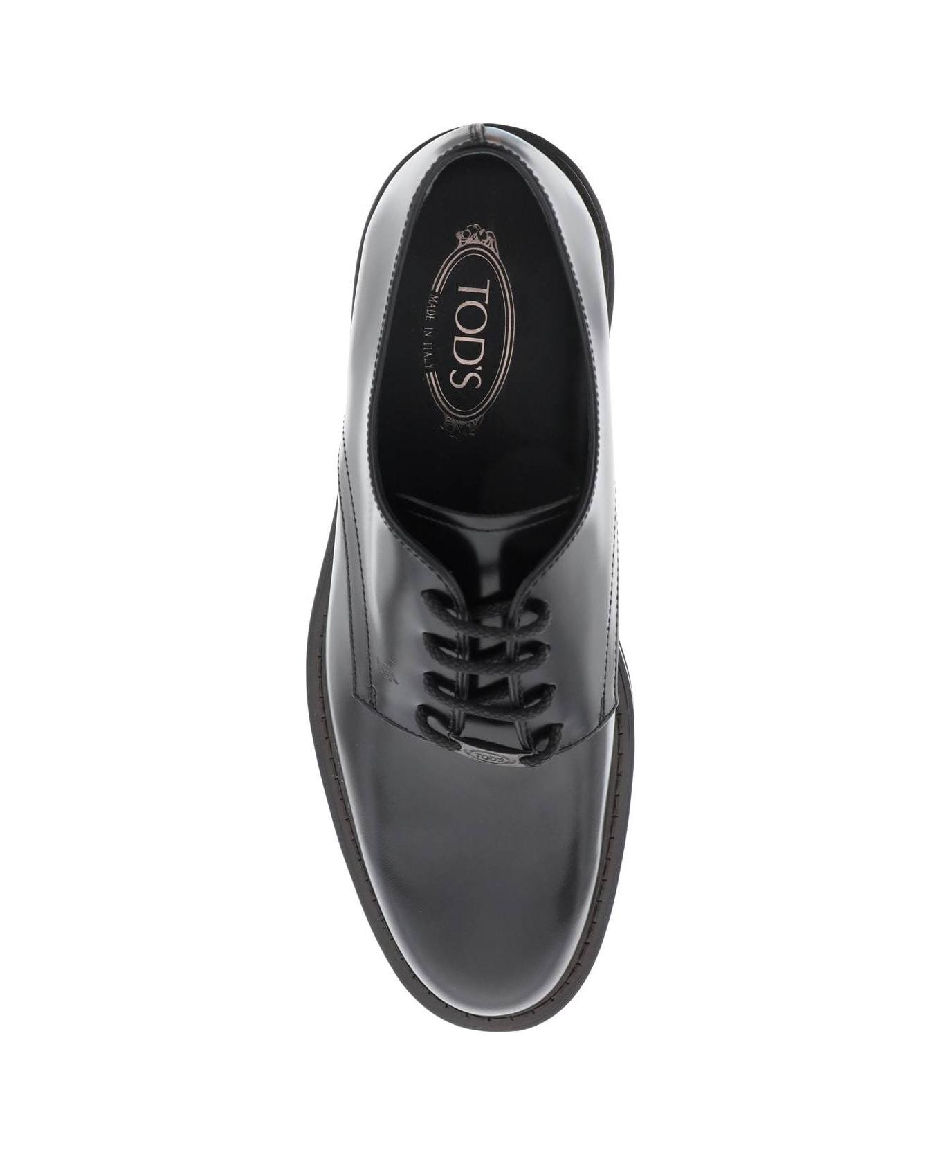Leather Lace-up Shoes - 2