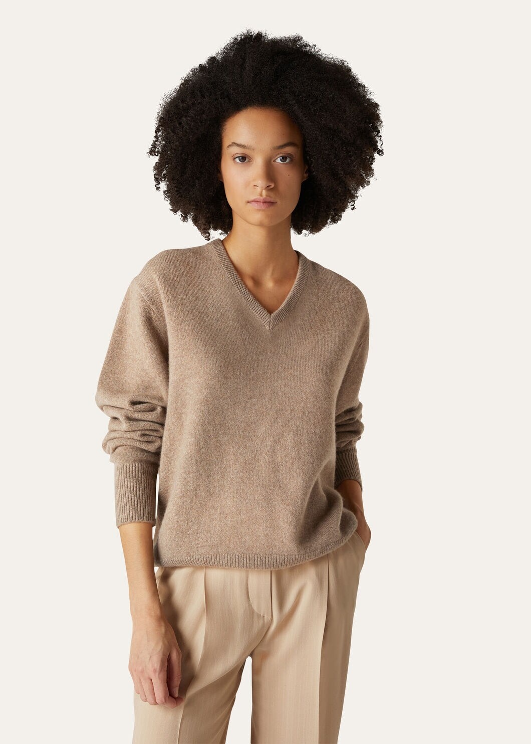 Loro V-Neck Sweater - 6