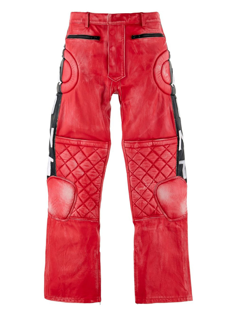 quilted panelled pants 1