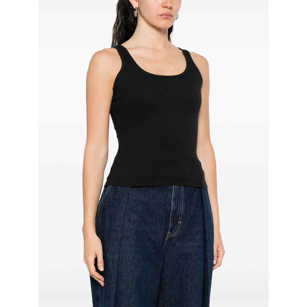 Amiri Black Tops - Vests & Tank Tops Women - 4