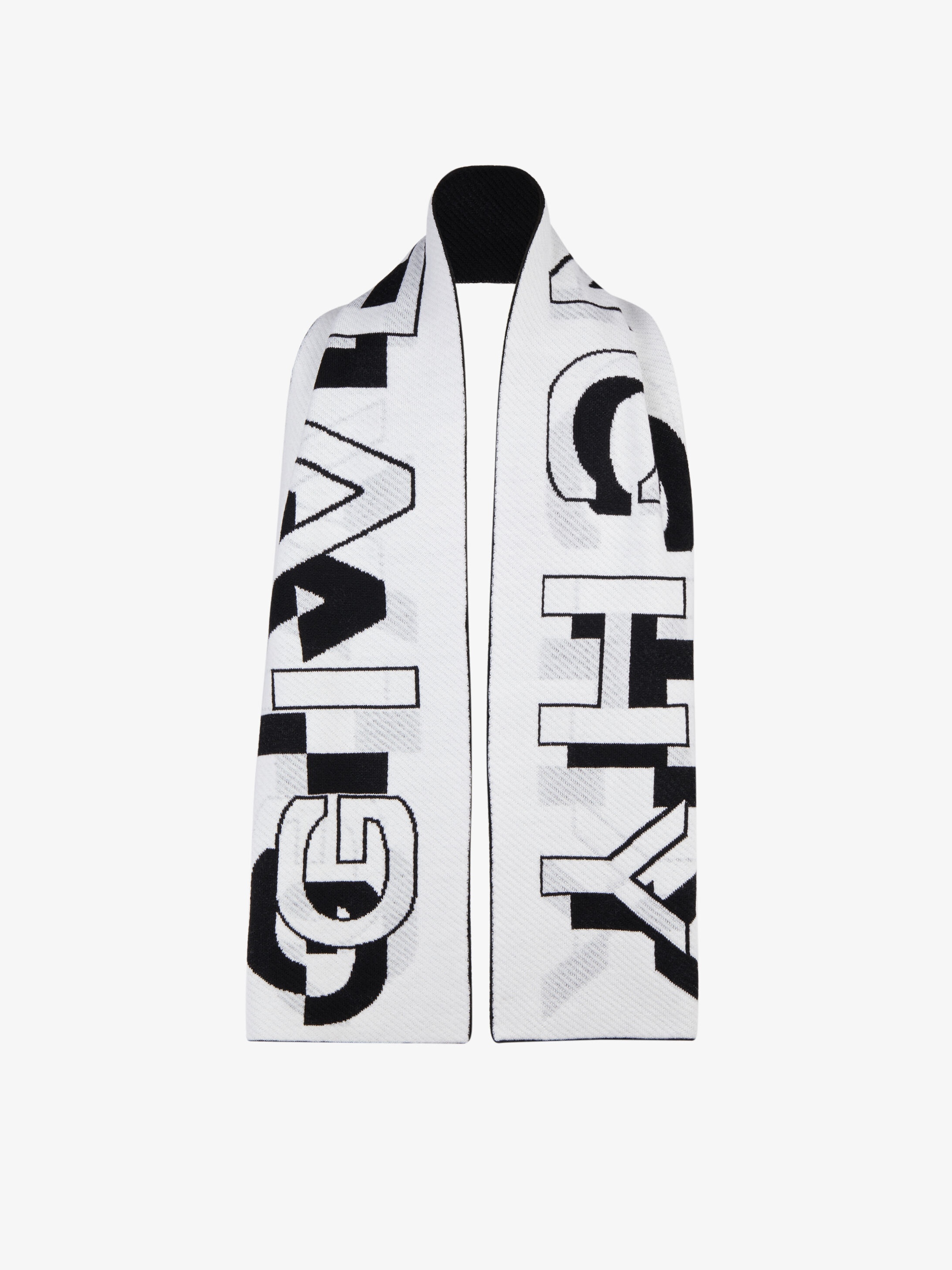 GIVENCHY scarf in wool - 7