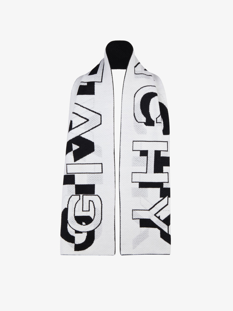 GIVENCHY scarf in wool 7